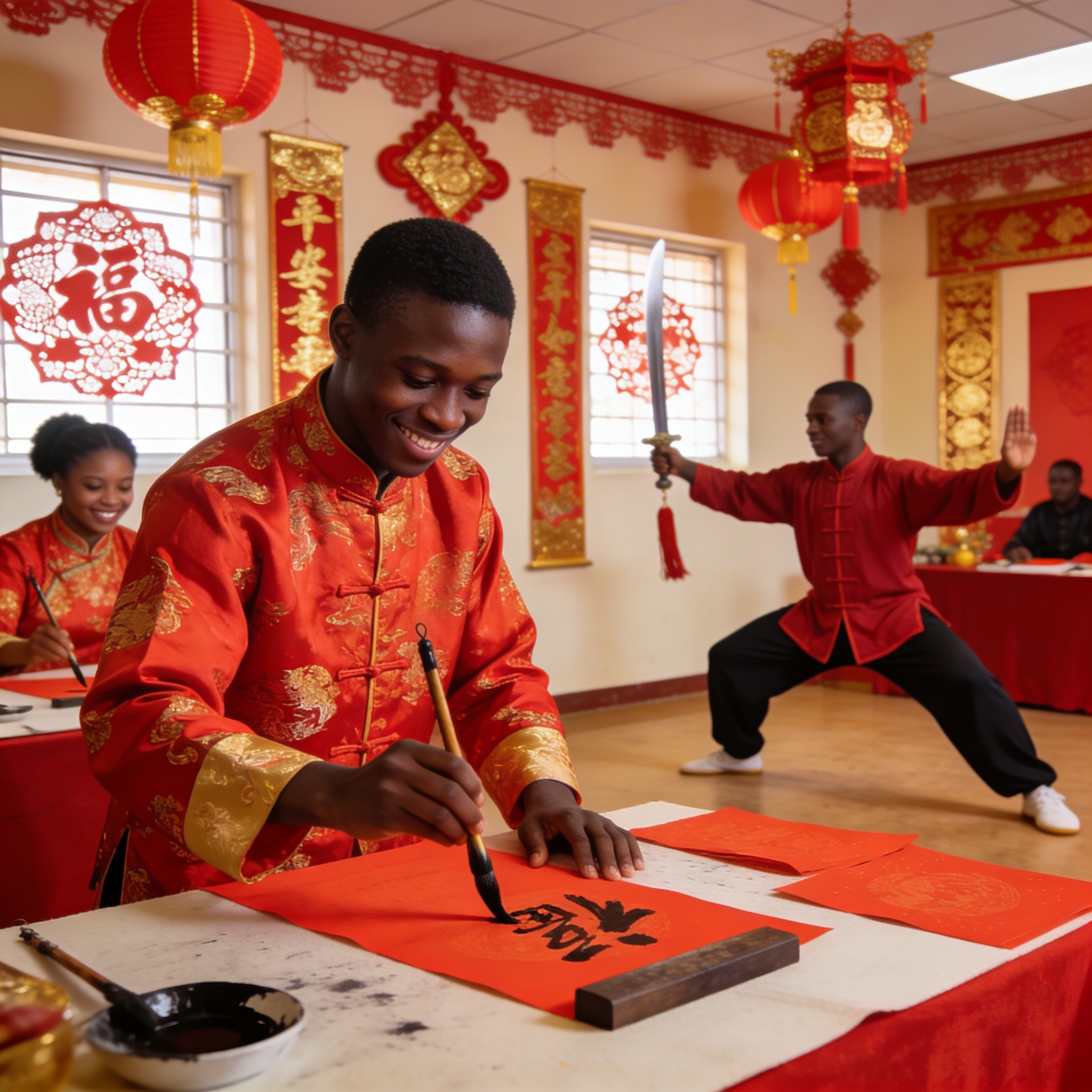 Célébration du Nouvel An chinois à l&rsquo;Institut Confucius de l&rsquo;Université Marien-Ngouabi