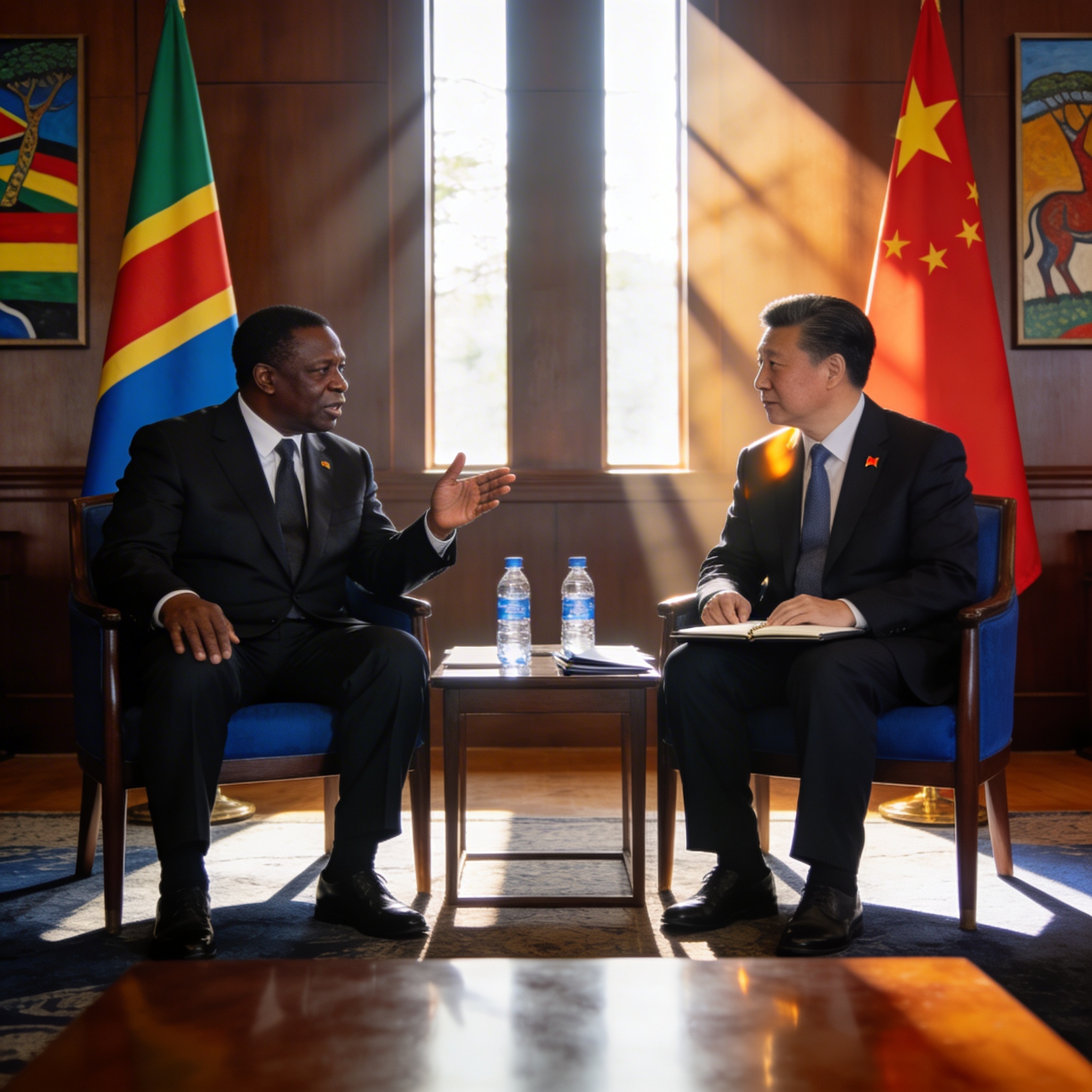 Focac – Denis Sassou N&rsquo;Guesso informé des préparatifs de la prochaine conférence ministérielle