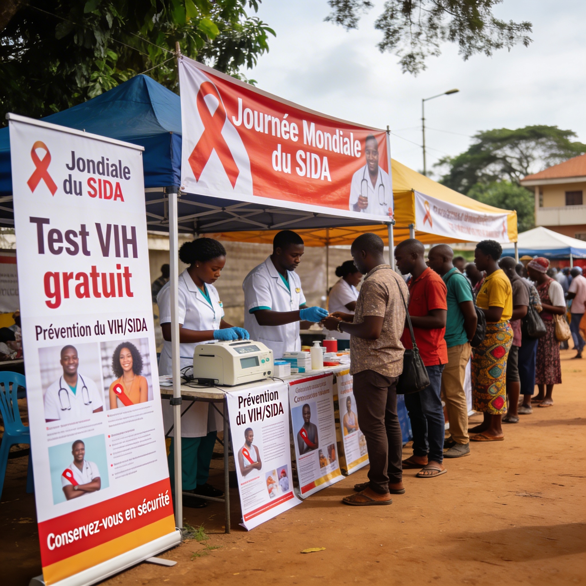Le Congo célèbre la Journée mondiale de lutte contre le VIH-Sida avec une journée portes ouvertes