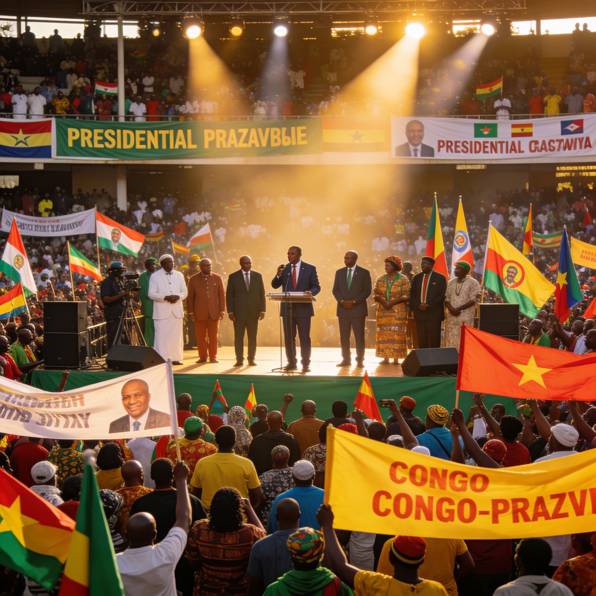 La campagne présidentielle s&rsquo;engage au Congo