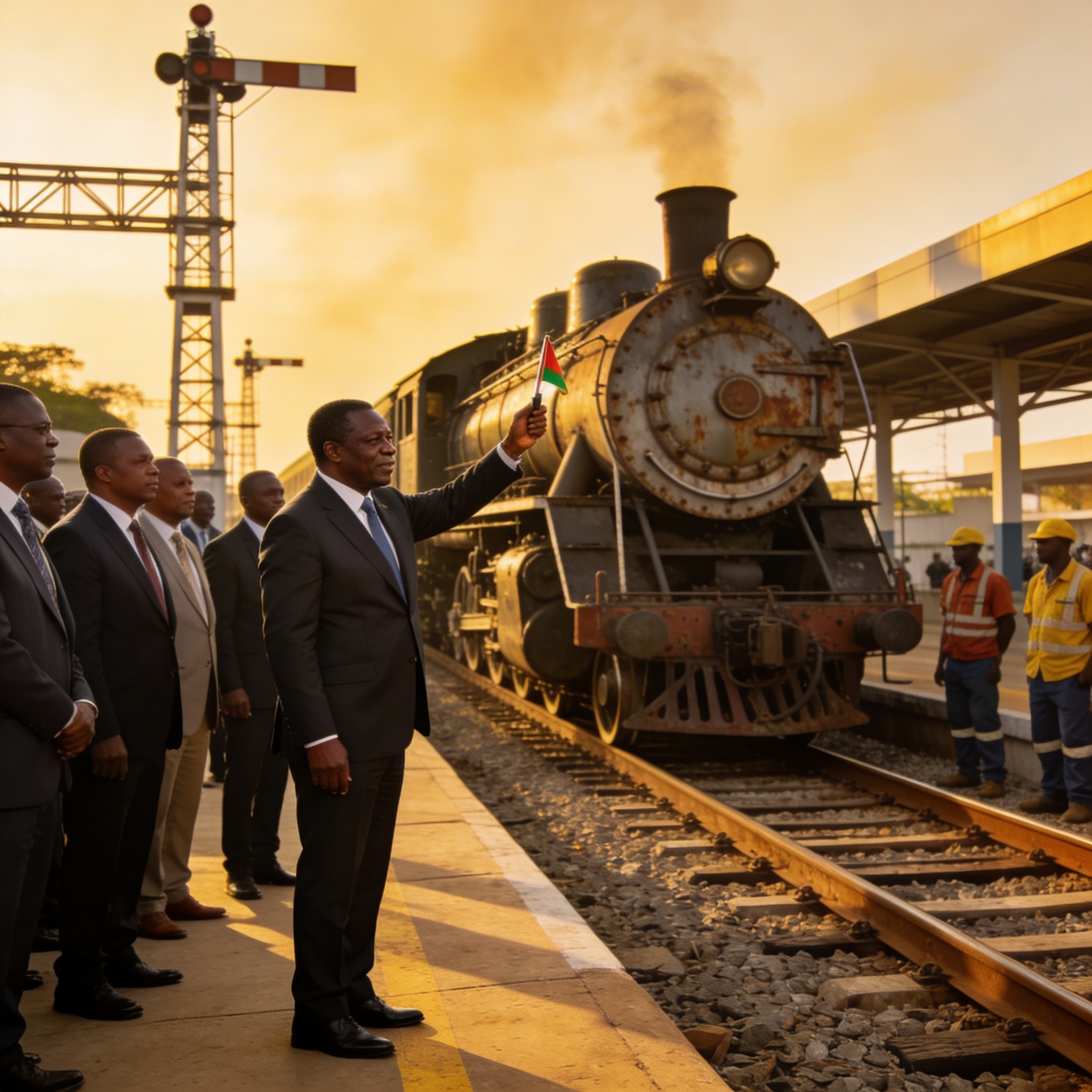 Transport ferroviaire : lancement des travaux de rénovation du CFCO