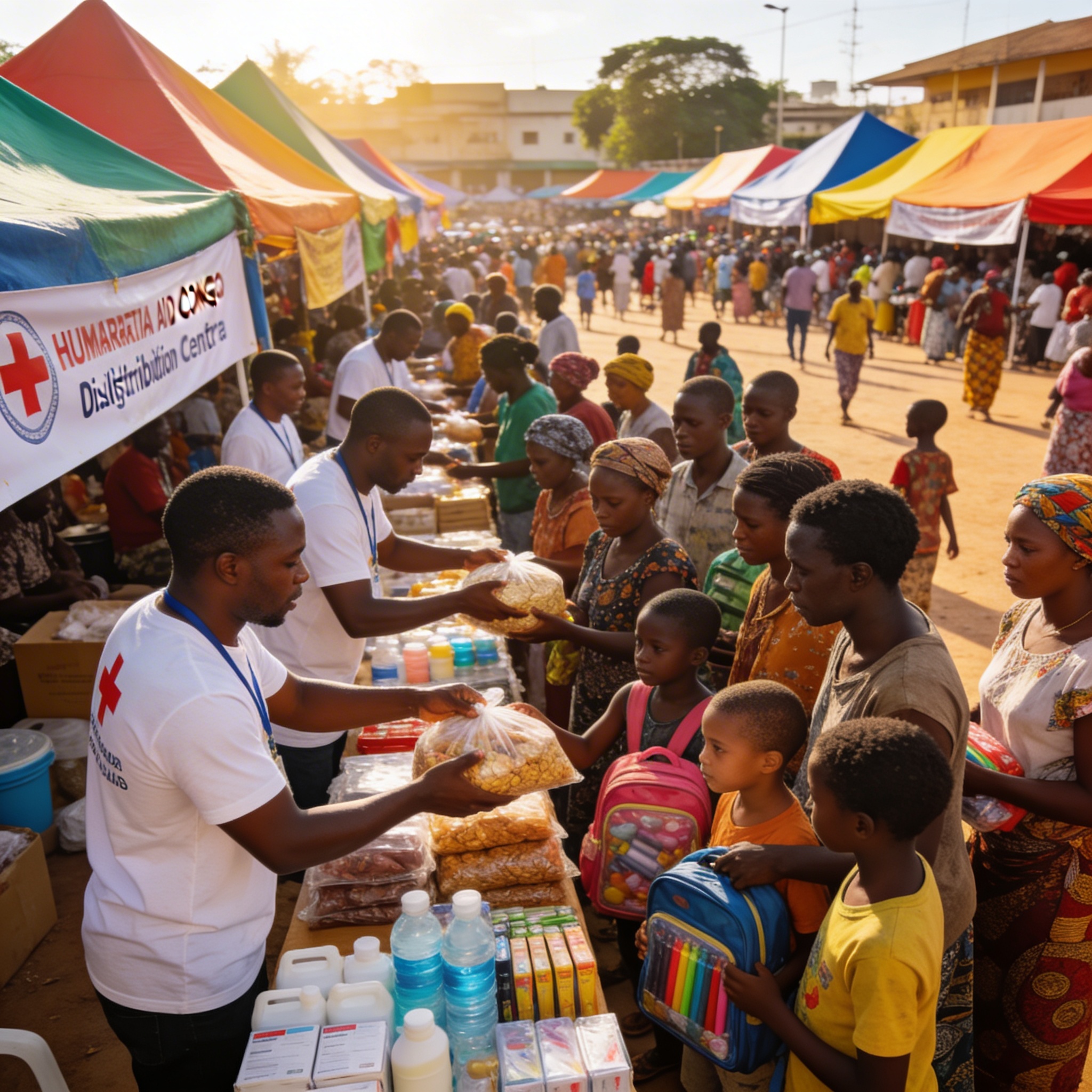 Assistance humanitaire : des dons variés pour les habitants de Mindouli et Kindamba