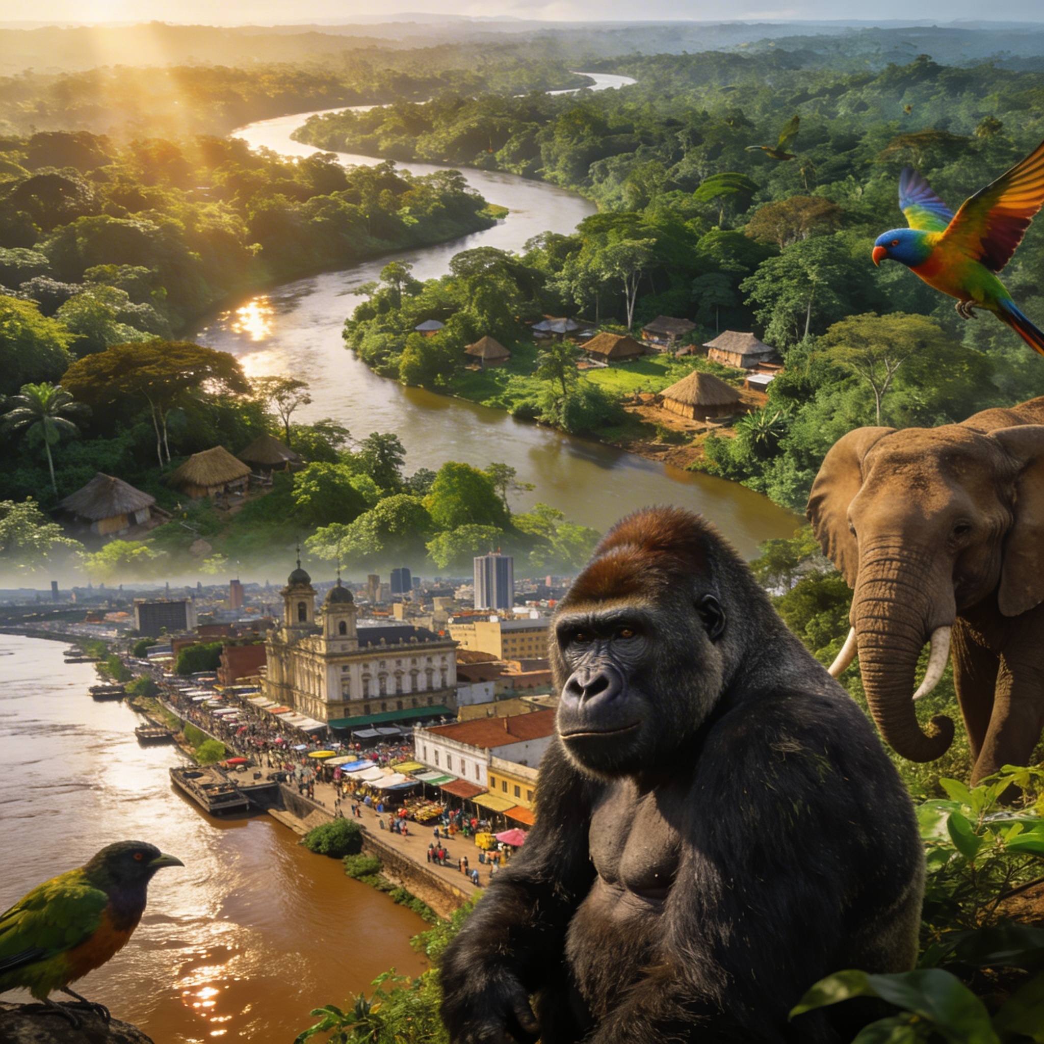 Présidentielle de mars : l’île Mbamou se mobilise pour la victoire de Denis Sassou N’Guesso