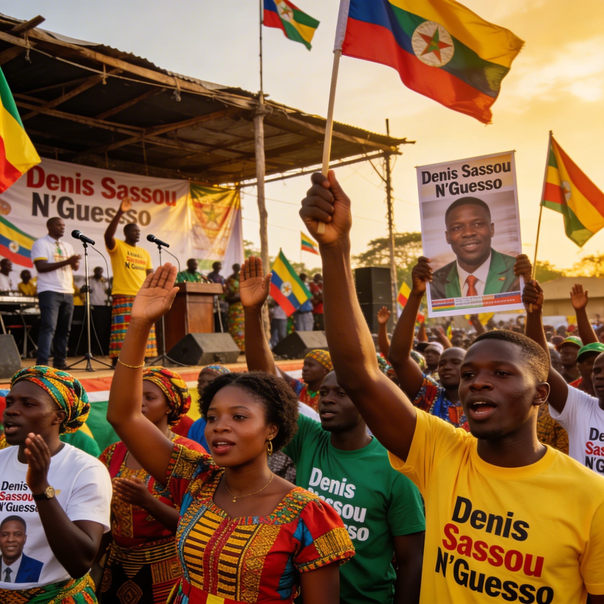 Département de la Bouenza : Les jeunes soutiennent la candidature de Denis Sassou N&rsquo;Guesso