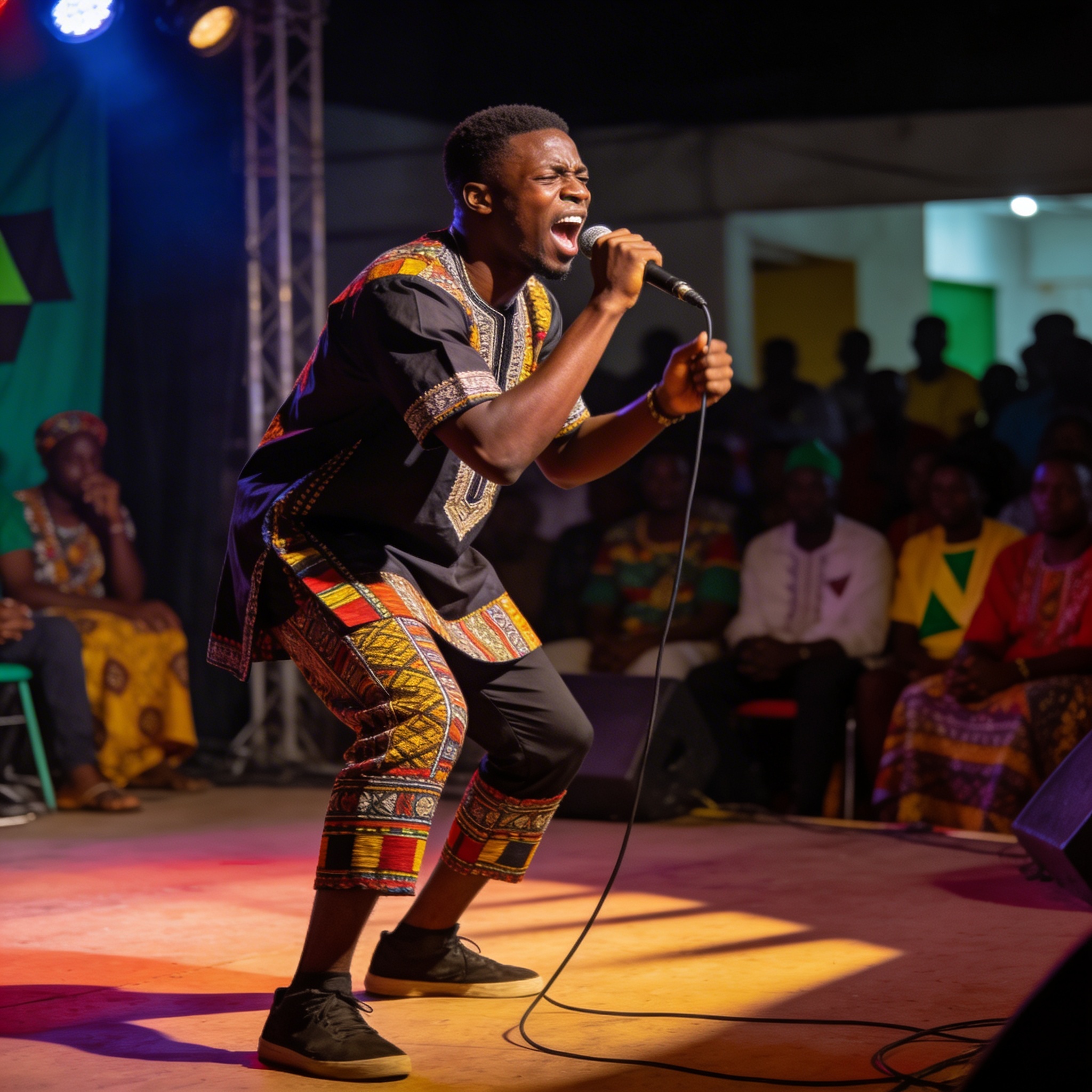 L’univers artistique protéiforme de M. NZ, slameur et écrivain congolais