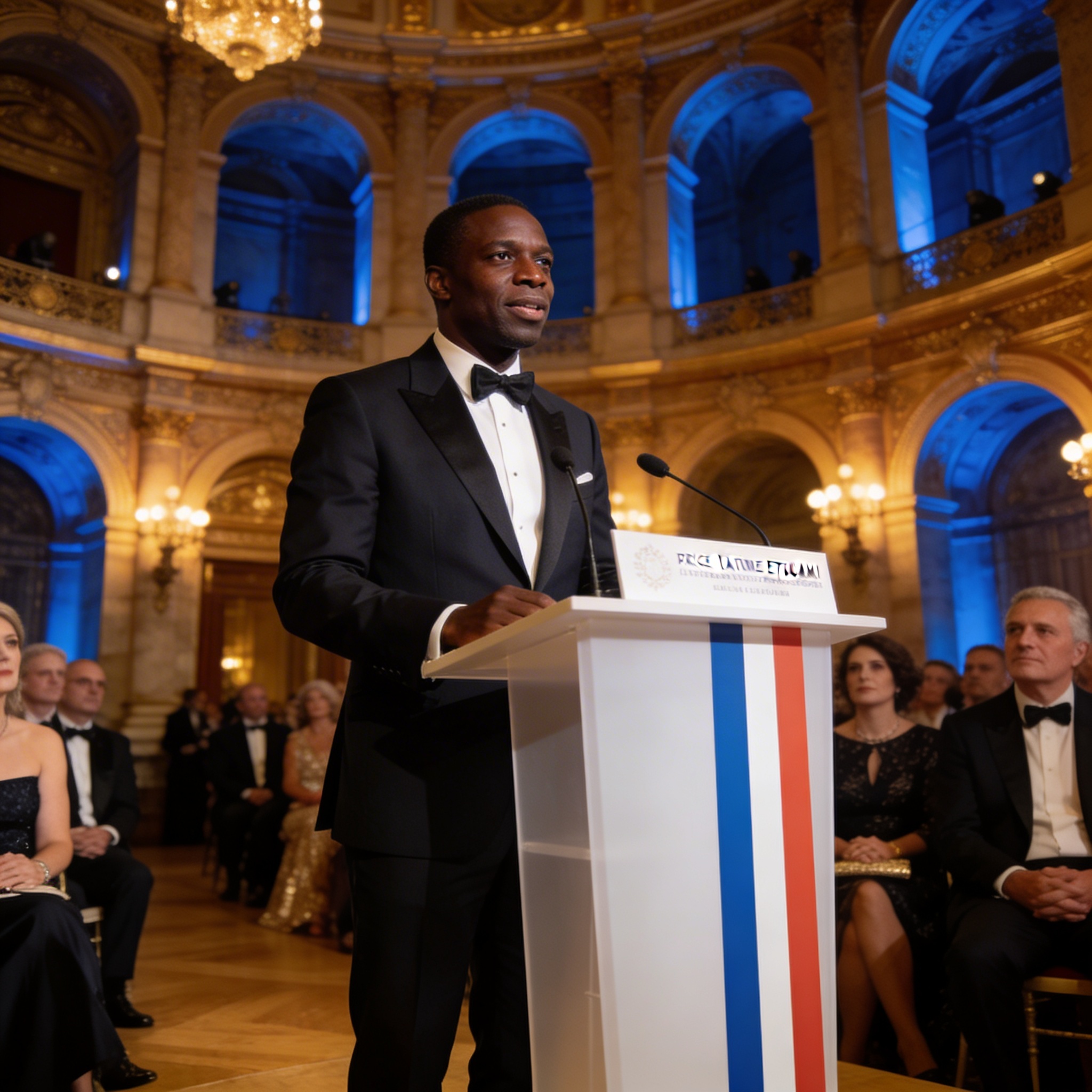 Brice Voltaire Etou Obami Reconnu à Paris, France