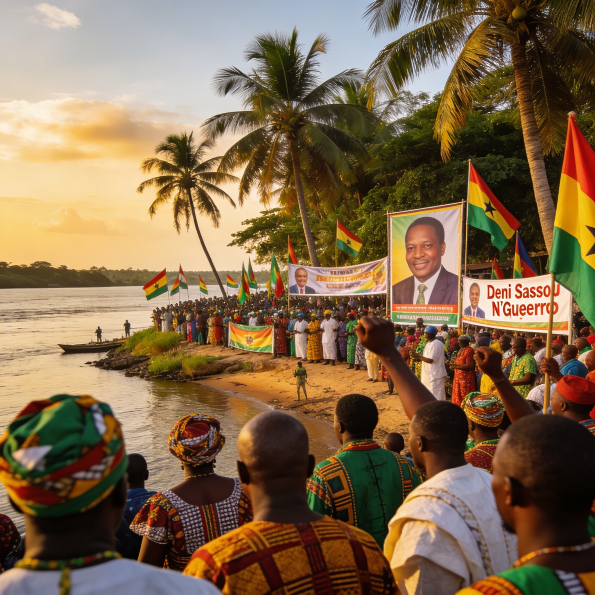 Présidentielle de mars : l’île Mbamou se mobilise pour la victoire de Denis Sassou N’Guesso