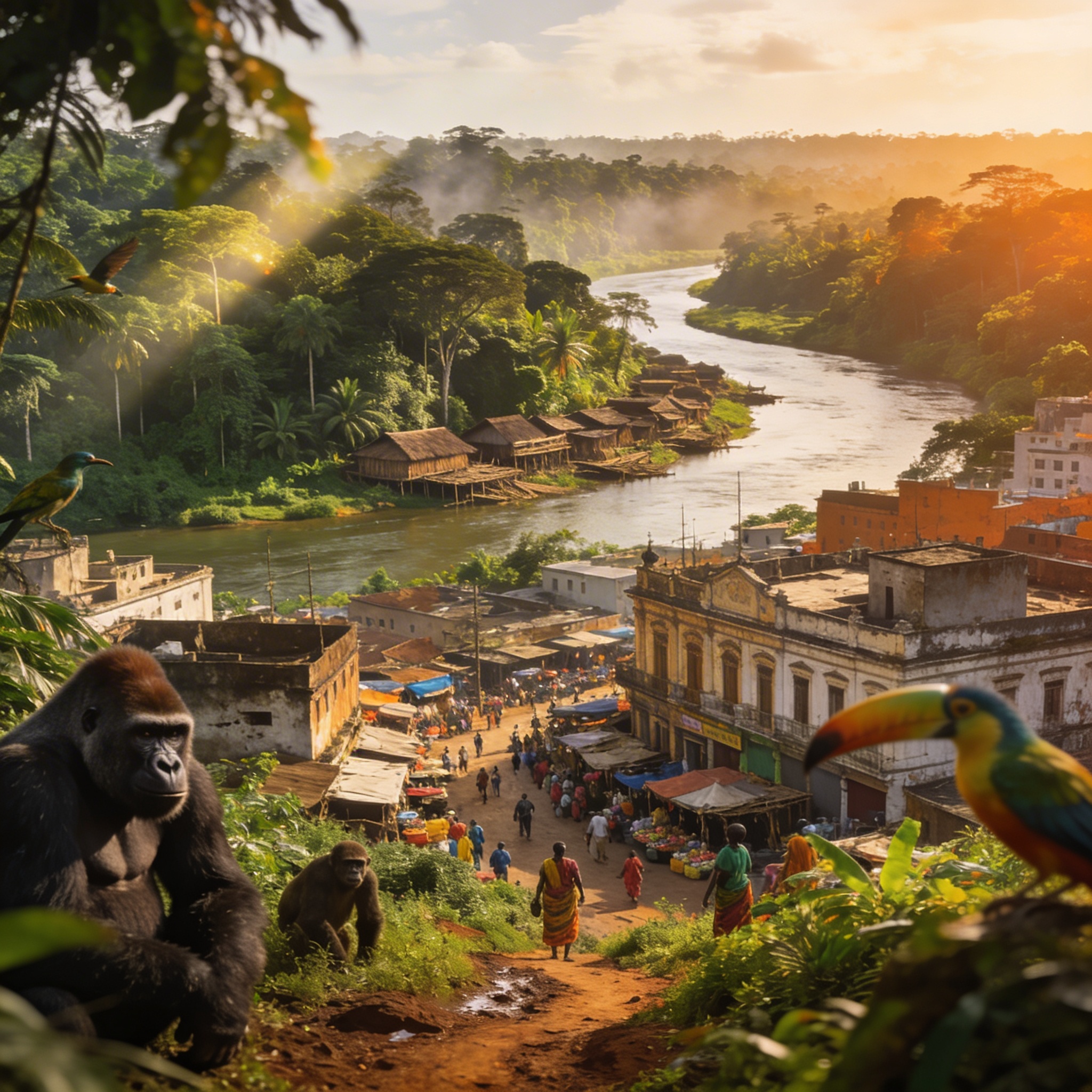 Département de la Bouenza : les jeunes mobilisés pour la réélection de Denis Sassou N&rsquo;Guesso
