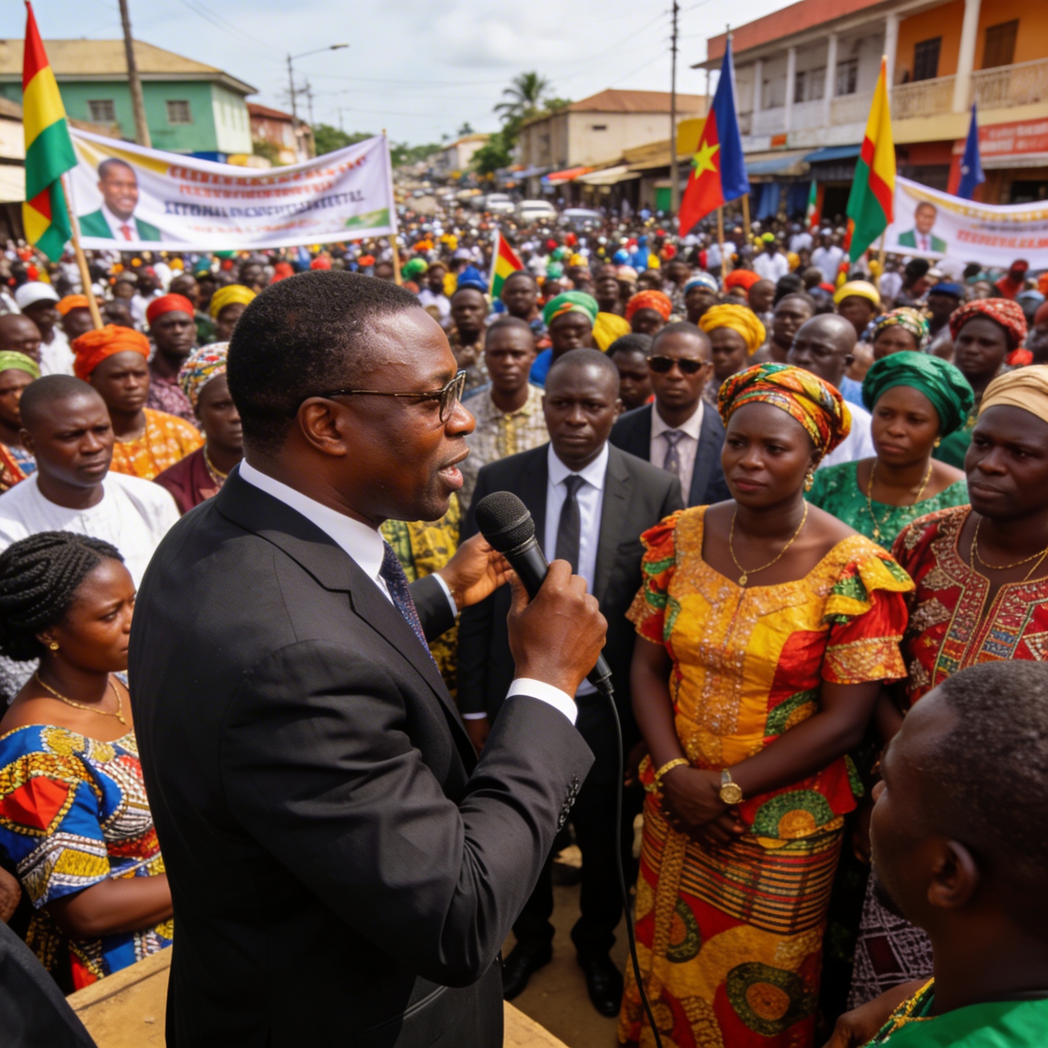 Lancement de la campagne présidentielle à Makélékélé 4 : Claude Ayessa mobilise la population