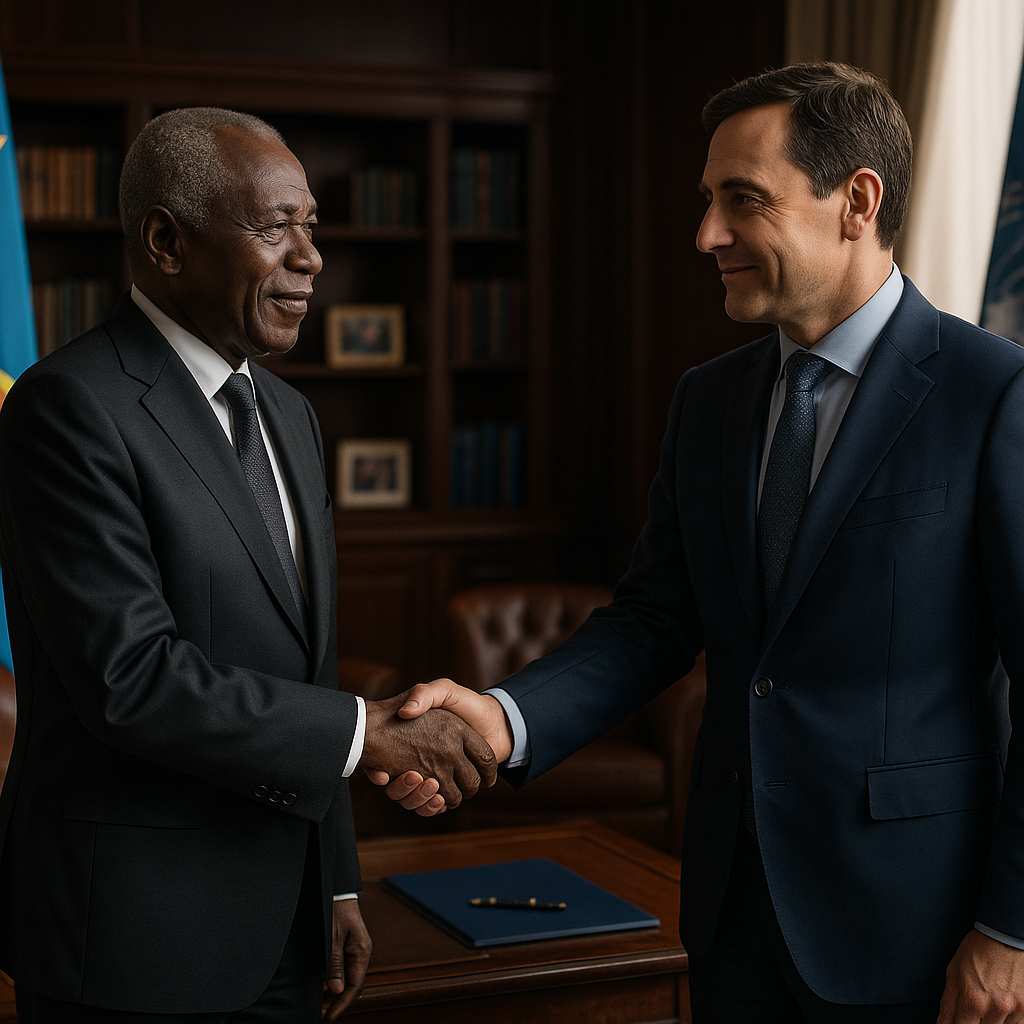 Gianni Infantino exprime ses félicitations à Denis Sassou N&rsquo;Guesso pour sa réélection présidentielle