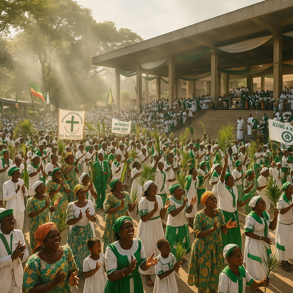 Les Kimbanguistes commémorent les 105 ans du ministère spirituel de Simon Kimbangu