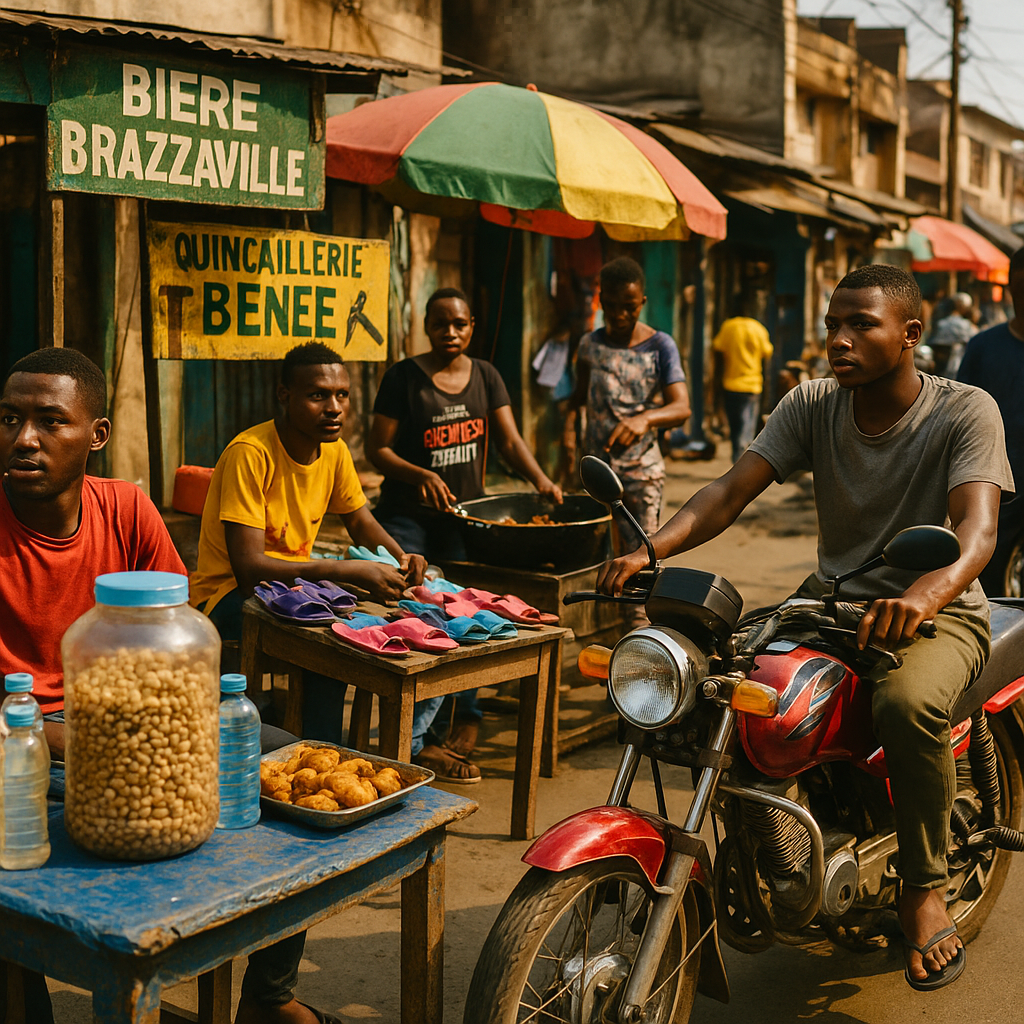 L&rsquo;art de la débrouille : la jeunesse brazzavilloise face aux défis du quotidien