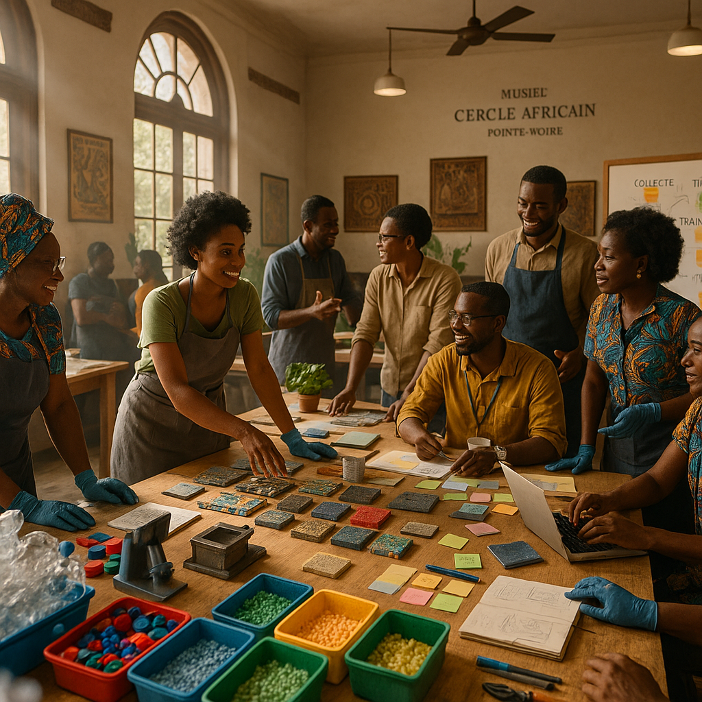 Un nouvel horizon pour le plastique : Pointe-Noire transforme ses déchets en ressources vitales