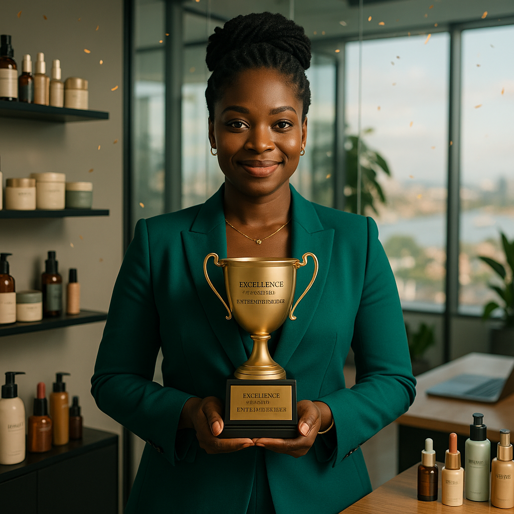Un Trophée d&rsquo;Excellence pour Luxe Services, Fleuron de l&rsquo;Entrepreneuriat Cosmétique