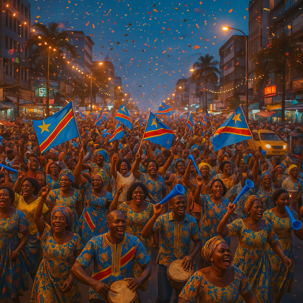 Une nation unie célèbre le retour des Léopards sur la scène mondiale