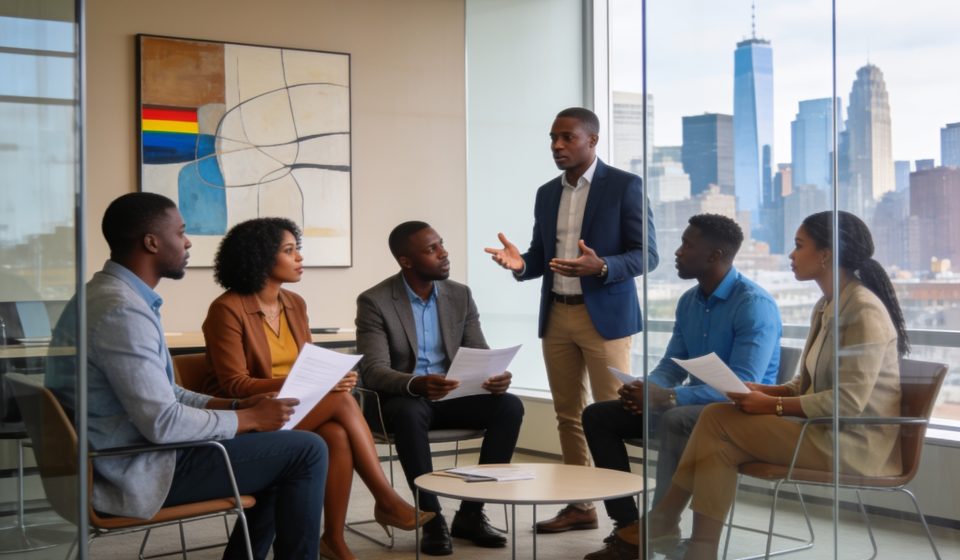 Create an editorial news illustration for an article about 'Congo : la HALC mobilise contre la corruption à l’occasion de la 10e Journée africaine'. The specific country is CG (CG); make visual cues accurate to this exact country and avoid flags or s